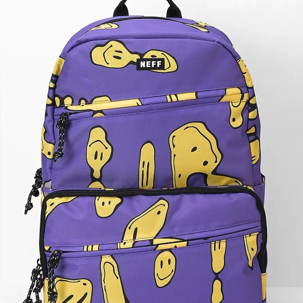 Neff Drippy Smile Momentum Purple Backpack